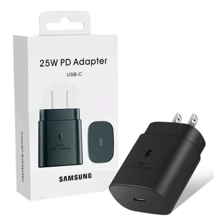 Samsung 25W Super Fast Charger (2-Pin) | 100% Original Type-C Adapter | Super Fast Charging